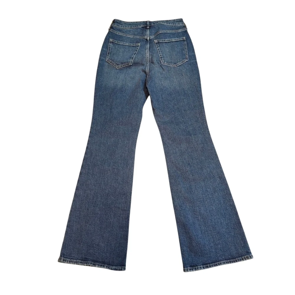 Old Navy Flare Blue Denim Jeans Women Size 8